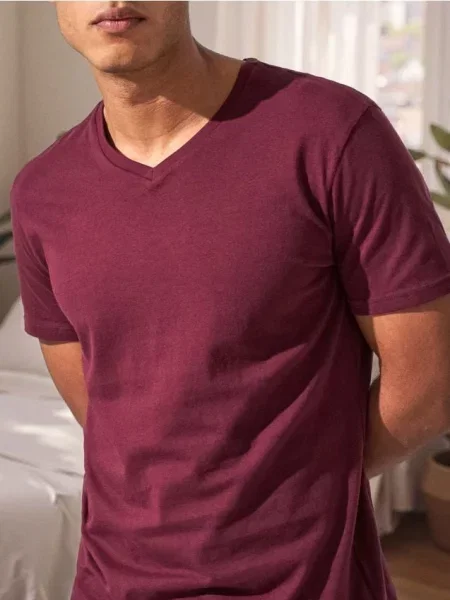 Sinsay Koszulka bordowy