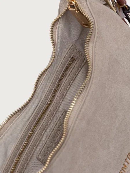 Замшевая сумка через плечо Valentino Bags