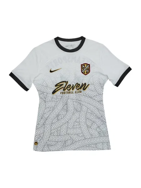 NIKE Tricou funcțional galben miere / gri / roşu închis / negru alb