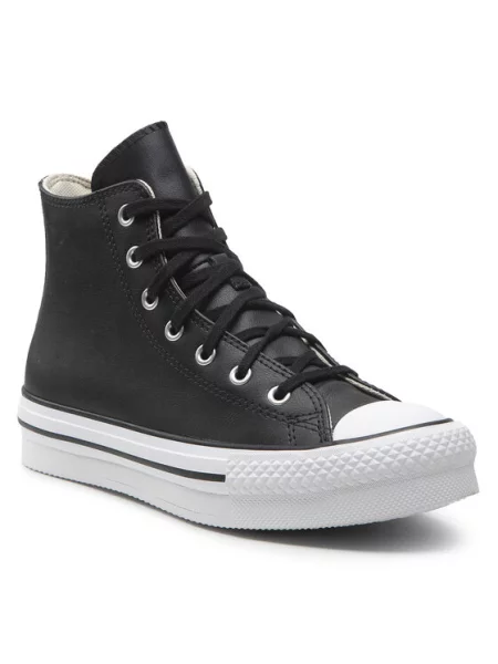 CONVERSE Superge CHUCK TAYLOR ALL STAR EVA LIFT črna bela