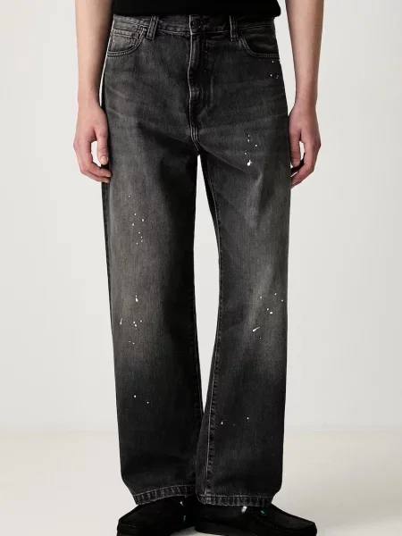 Carhartt WIP Landon blugi straight pentru bărbați negru