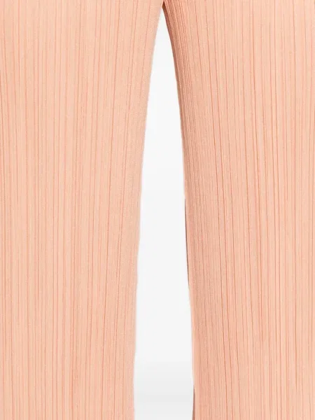 Pantaloni Pleats Please Issey Miyake plisate portocaliu
