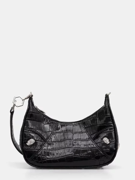 Geantă Philipp Plein din piele negru