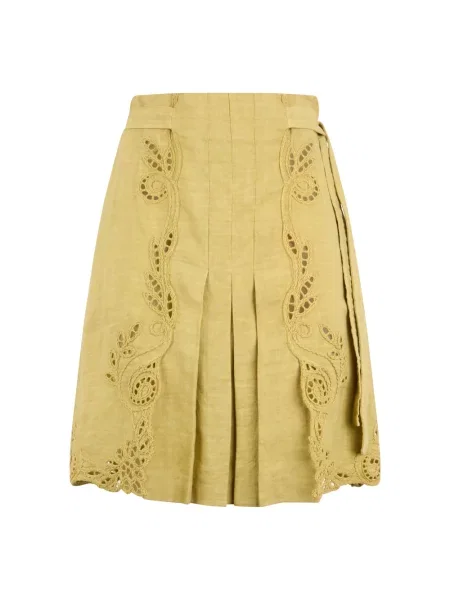 Spódnica Alberta Ferretti żółta