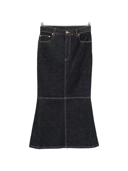 Fustă Moschino evazată albastru