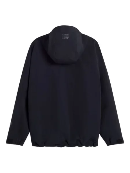Geacă Maison Kitsune cu glugă negru