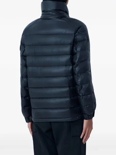 Geacă cu puf Moncler matlasată negru