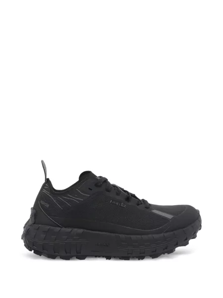 Fűzős csipkés sneaker Norda fekete