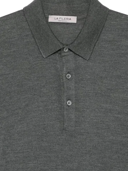 Tricou polo Fileria verde