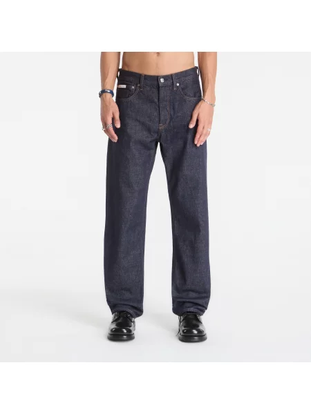 Jeansy Calvin Klein Jeans Straight Iconic Blue niebieskie