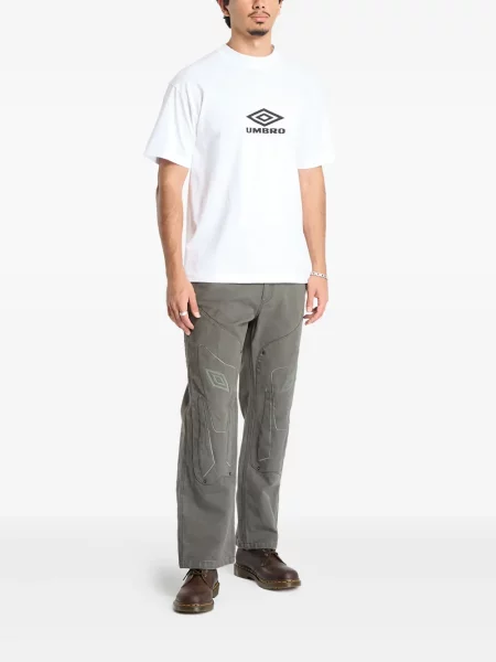 Tricou Umbro cu imagine alb