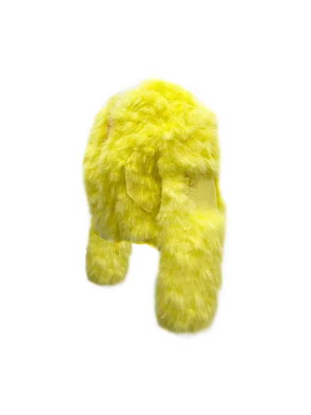 Kurtka bomber Dsquared2 w piórka żółty