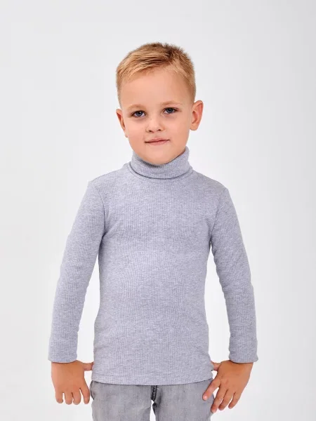 Гольф водолазка Smil серая