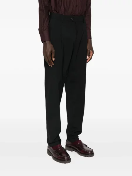 Pantaloni Eleventy plisate negru