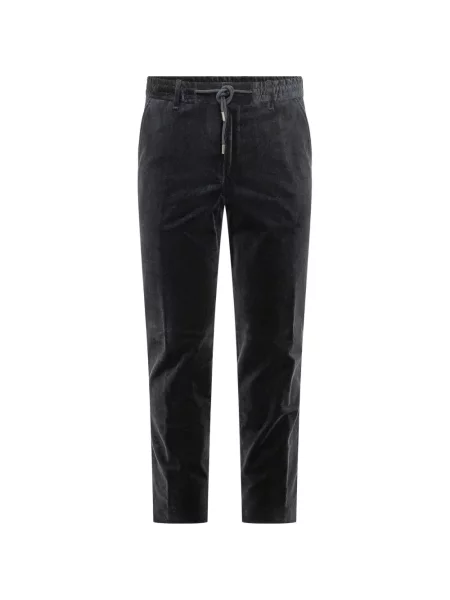 Pantaloni Boss de catifea cord cu cordon negru