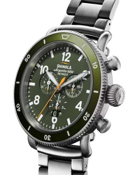Laikrodžiai Shinola sidabrinė