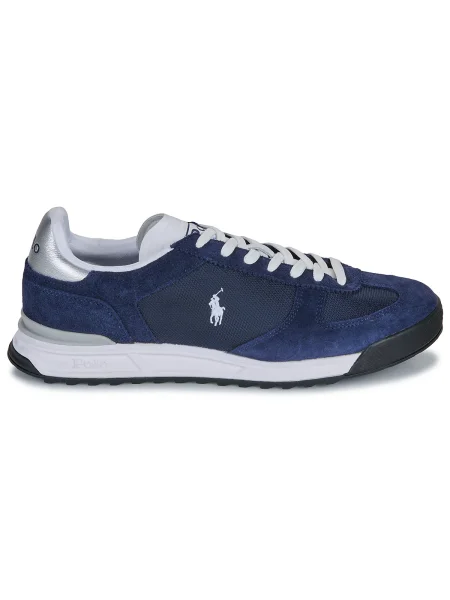 Čipkované tenisky Polo Ralph Lauren modrá