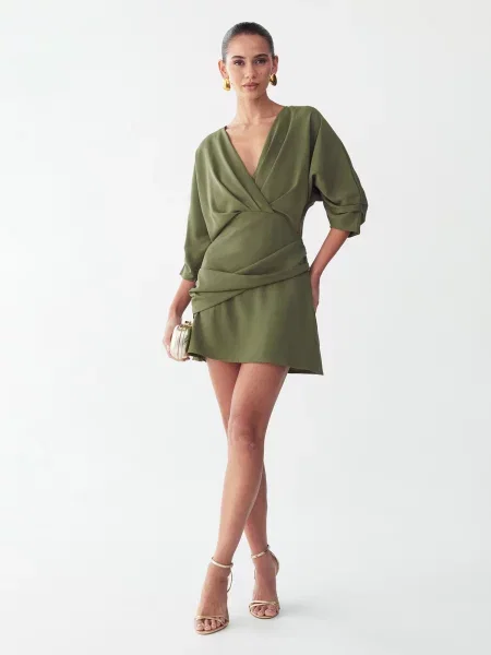 BWLDR Rochie Cindy oliv