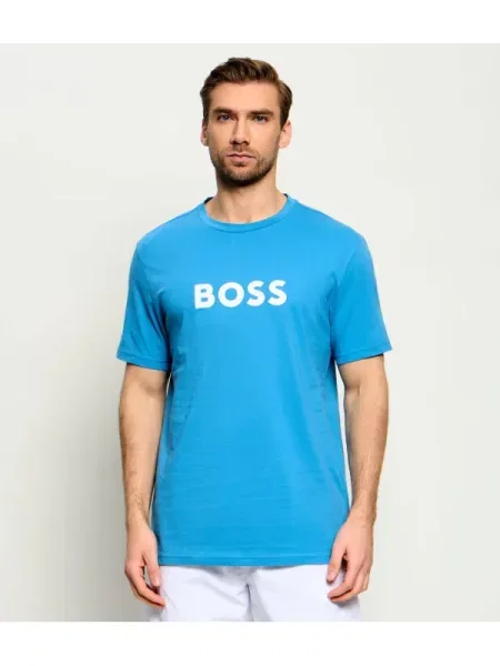 BOSS BLACK Tricou RN negru