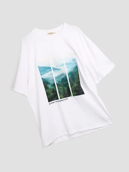 Футболка YUKI білий