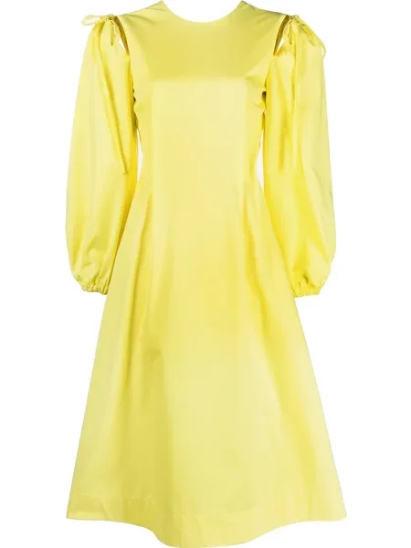 Rochie maxi Msgm lungă de costum galben