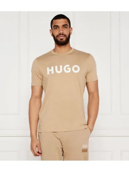 HUGO Tricou Dulivio | bej