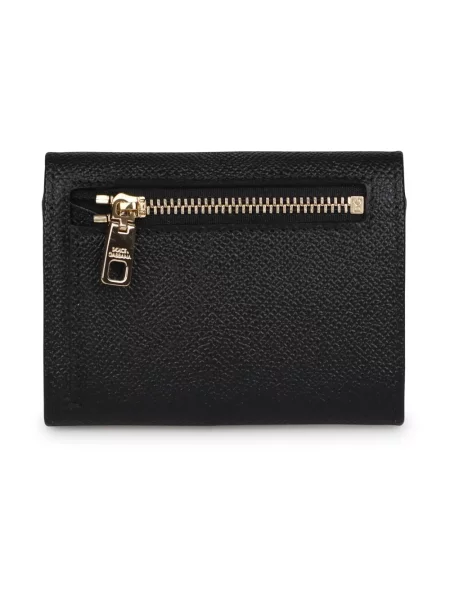 Portfel Dolce And Gabbana skórzany czarny