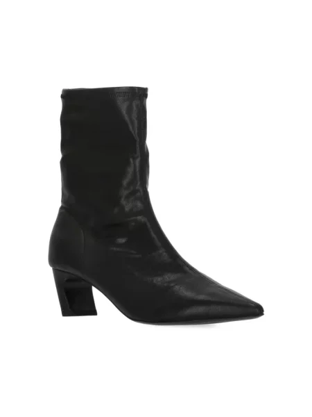 Buty do kostki Ash skórzane czarne