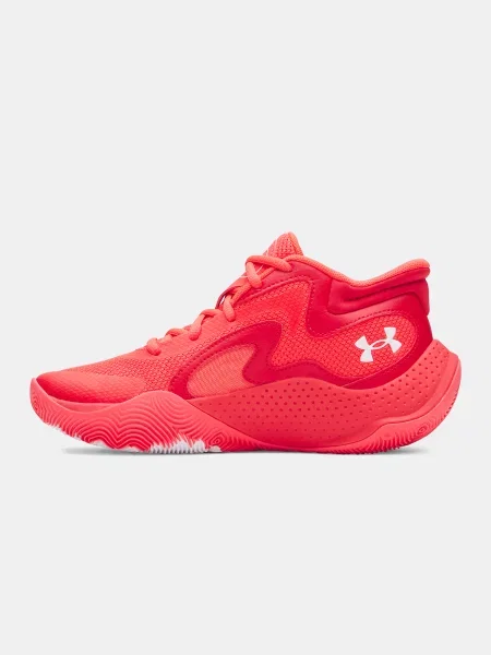 Gyerek félcipő Under Armour piros
