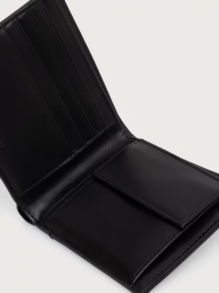 Calvin Klein pénztárca és kulcstartó férfi bőr fekete