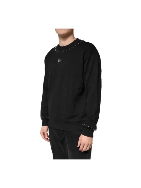 Bluza Dolce And Gabbana z ćwiekami czarna