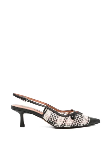 Pantofi cu toc Bibi Lou cu model floral