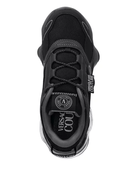 Sneakerși Versace Jeans Couture cu autograf negru