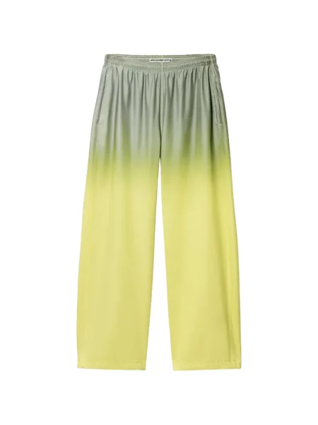 Reflexní běžecké kalhoty Alexander Wang žluté