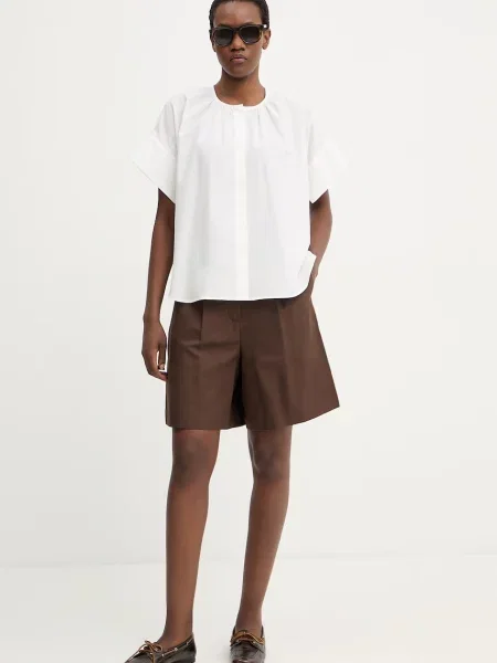 Шорти з додаванням льону Weekend Max Mara ECUBA