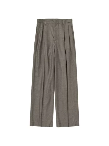 Pantaloni Auralee de lână gri