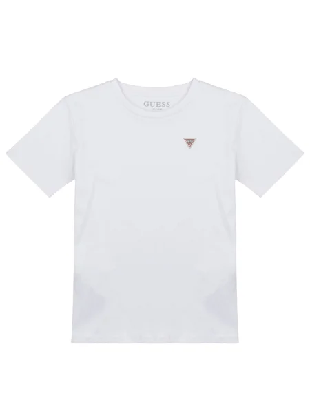 Tricou copii Guess alb
