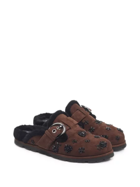 Papuci tip mules Stuart Weitzman maro