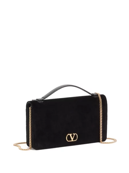 Colier Valentino Garavani de catifea negru
