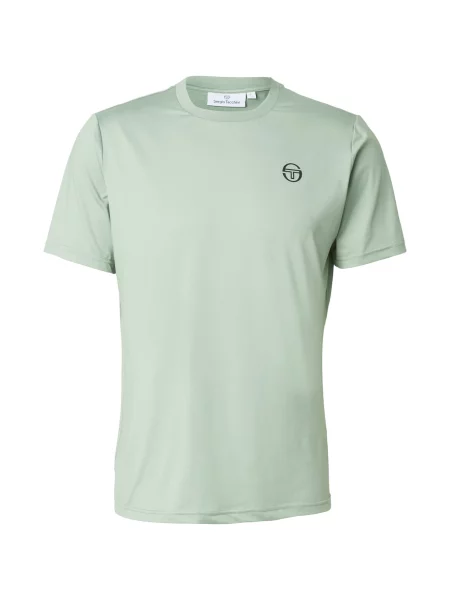 Sergio Tacchini Póló Pelle világoszöld / sötétzöld