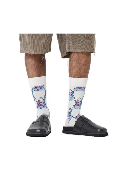 Zokni Happy Socks fehér