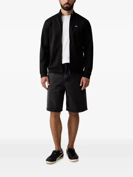 Džemper Ea7 Emporio Armani s autogramom crna