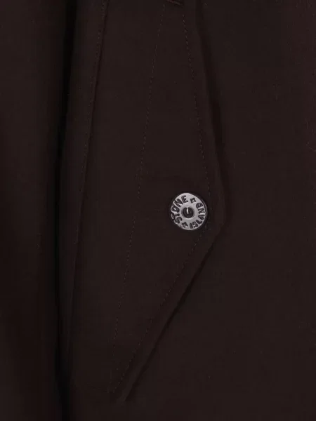 Kaput Stone Island s kapuljačom kamenje smeđa