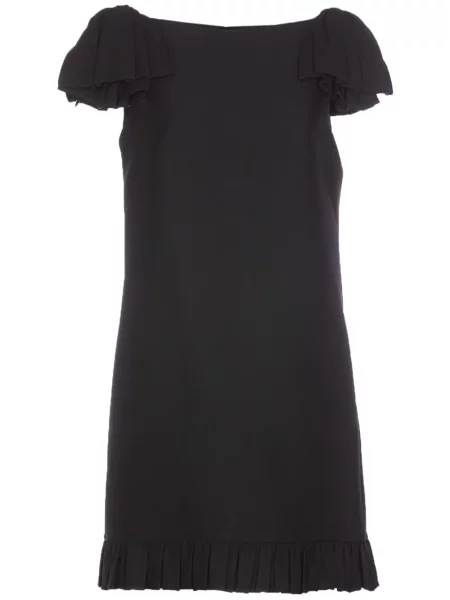 Rochie Valentino Garavani din crep de costum negru