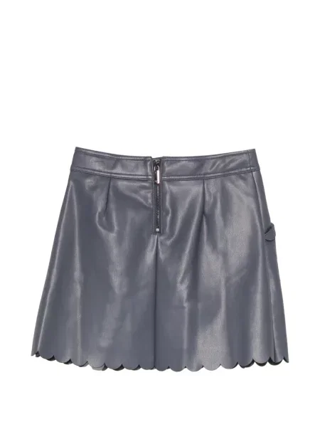Gyerek bőrszoknya Emporio Armani szürke