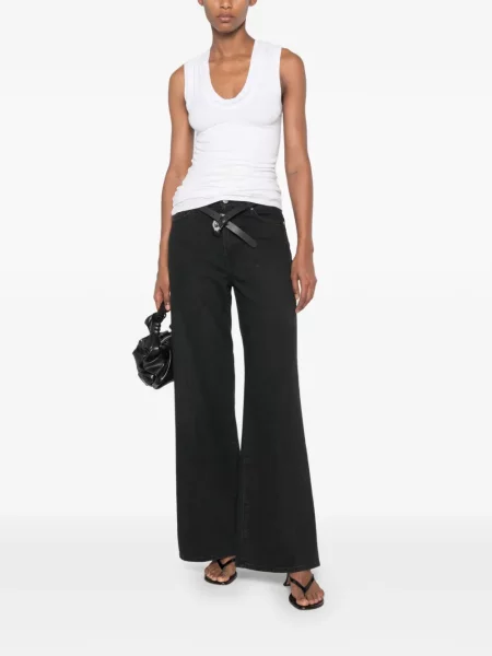 Blugi cu picior larg Seven negru