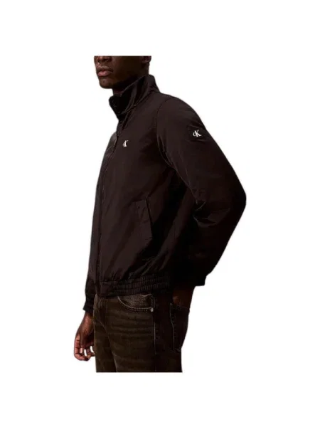 Calvin Klein Jeans Geacă de primăvară-toamnă negru