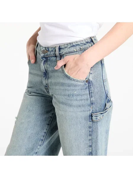 Панталони Guess Carpenter Pants Blue 25 синьо