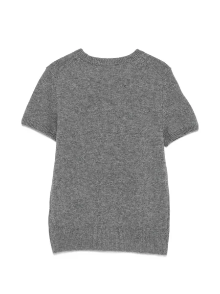 Scurt tricou Dunst cu decolteu rotund gri