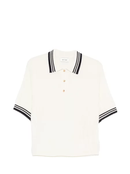 Polo Soft Goat cu dungi fără armătură